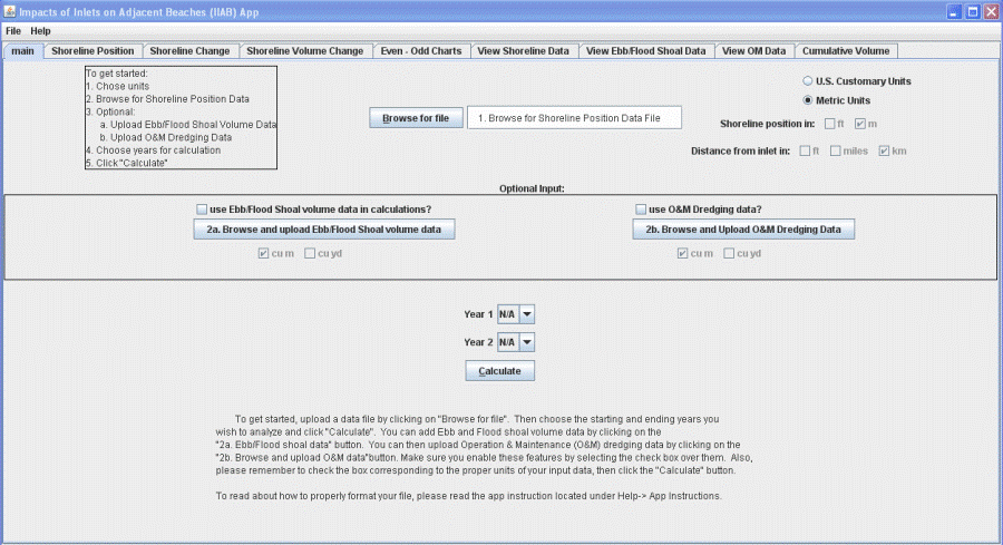 Figure 2. IIAB Graphical User Interface